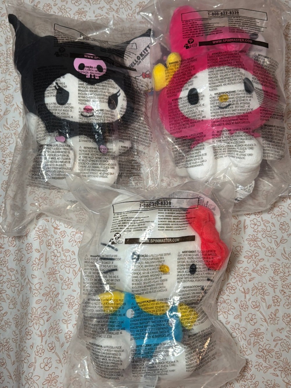 Sanrio Plush Set